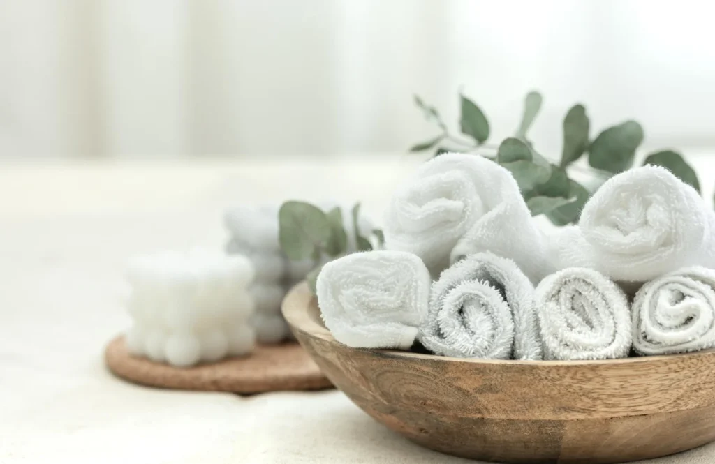 Linge de bain présenté par Tissage Martin